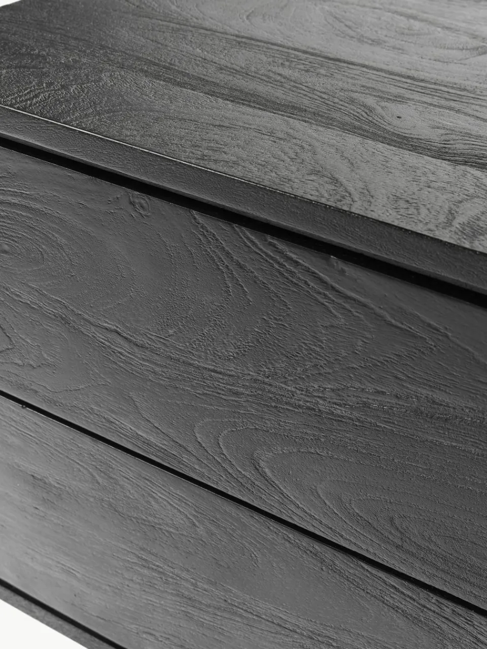 Nachtkastje Luca van mangohout met lades^Westwing Collection Sale