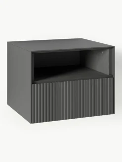Nachtkastje Shea met geribde voorzijde^Westwing Collection Discount