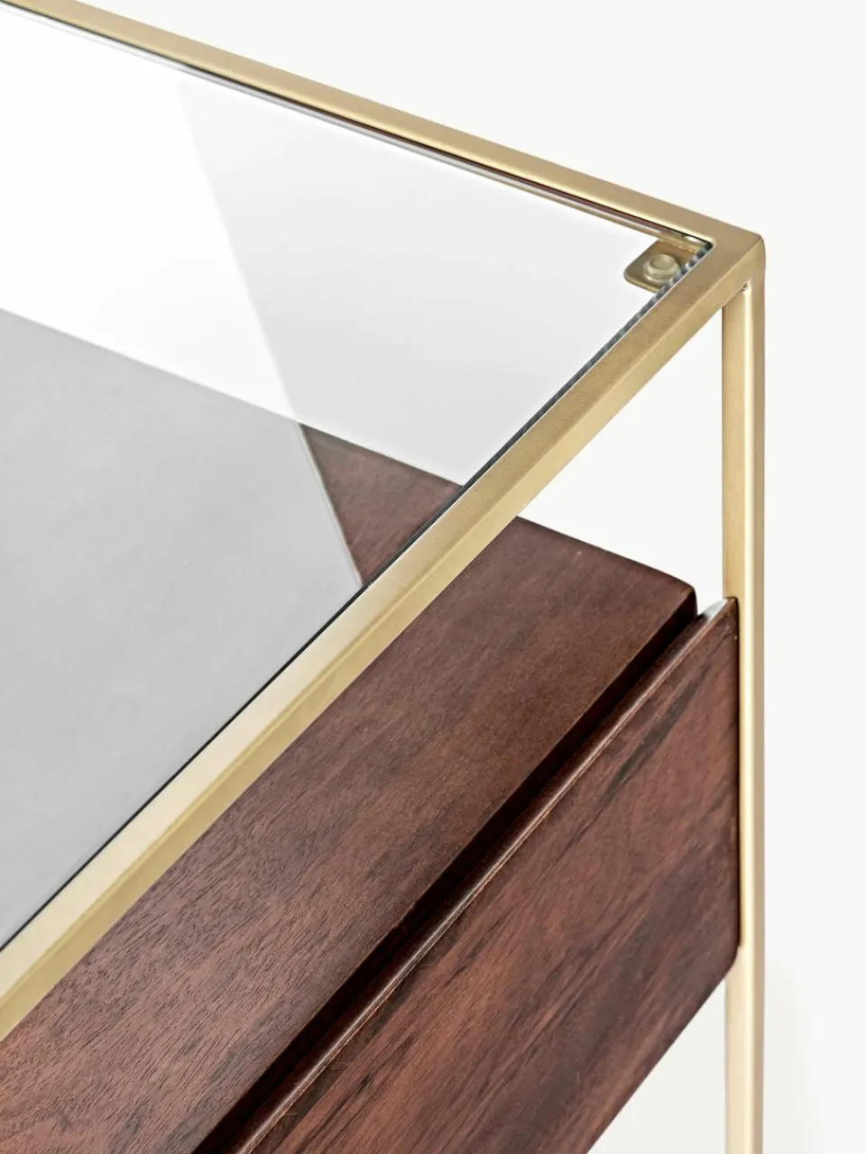 Nachtkastje Theodor met lade^Westwing Collection Outlet