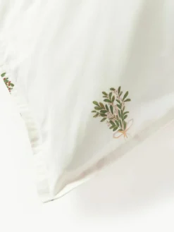 Omkeerbare kussensloop Twigs van perkalkatoen^Westwing Collection Clearance