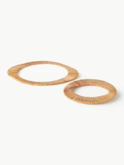 Onderzetter Tini van rotan, 2-delig^Broste Copenhagen Discount