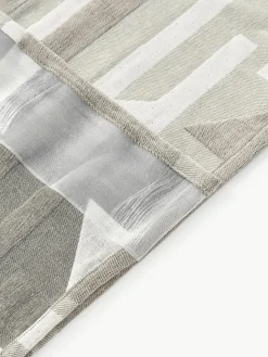 Ondoorzichtig chenille gordijn Felice met lusband, 2 stuks^Westwing Collection Sale