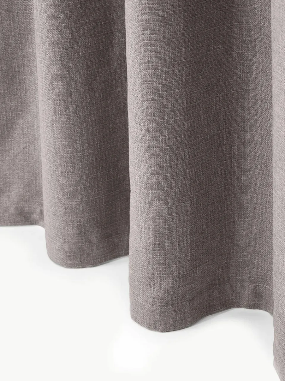 Ondoorzichtig gordijn Jensen met multiband, 2 stuks^Westwing Collection New