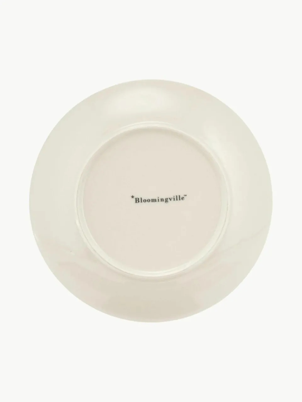 Ontbijtbord Karine met klein patroon, set van 4^Bloomingville Hot