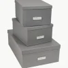 Opbergdozen Inge, set van 3^Bigso Box of Sweden Sale