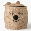 Opbergmand Bear met deksel^Bloomingville Mini New
