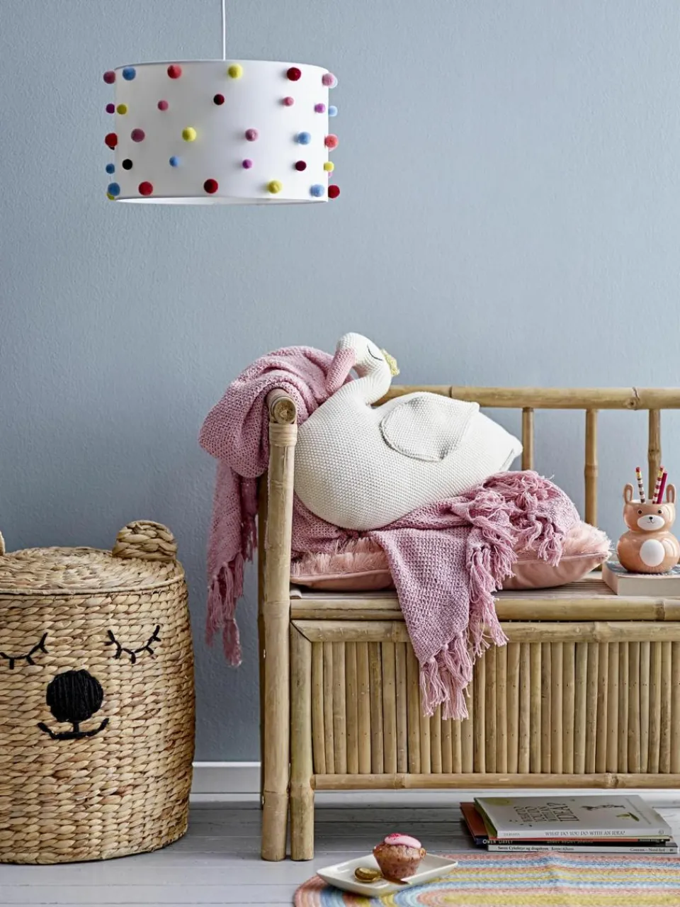Opbergmand Bear met deksel^Bloomingville Mini New