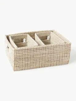 Opbergmanden Aleya van zeegras, set van 3^Westwing Collection Outlet