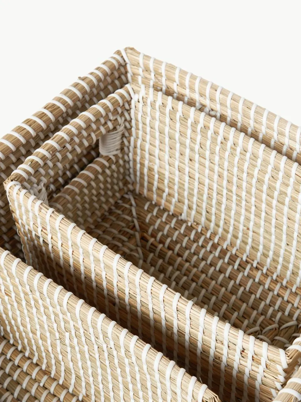 Opbergmanden Aleya van zeegras, set van 3^Westwing Collection Outlet