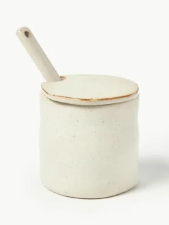 Opbergpot Flow met opscheplepel, 3-delig^ferm LIVING Best