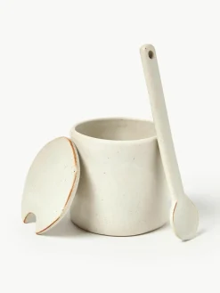 Opbergpot Flow met opscheplepel, 3-delig^ferm LIVING Best