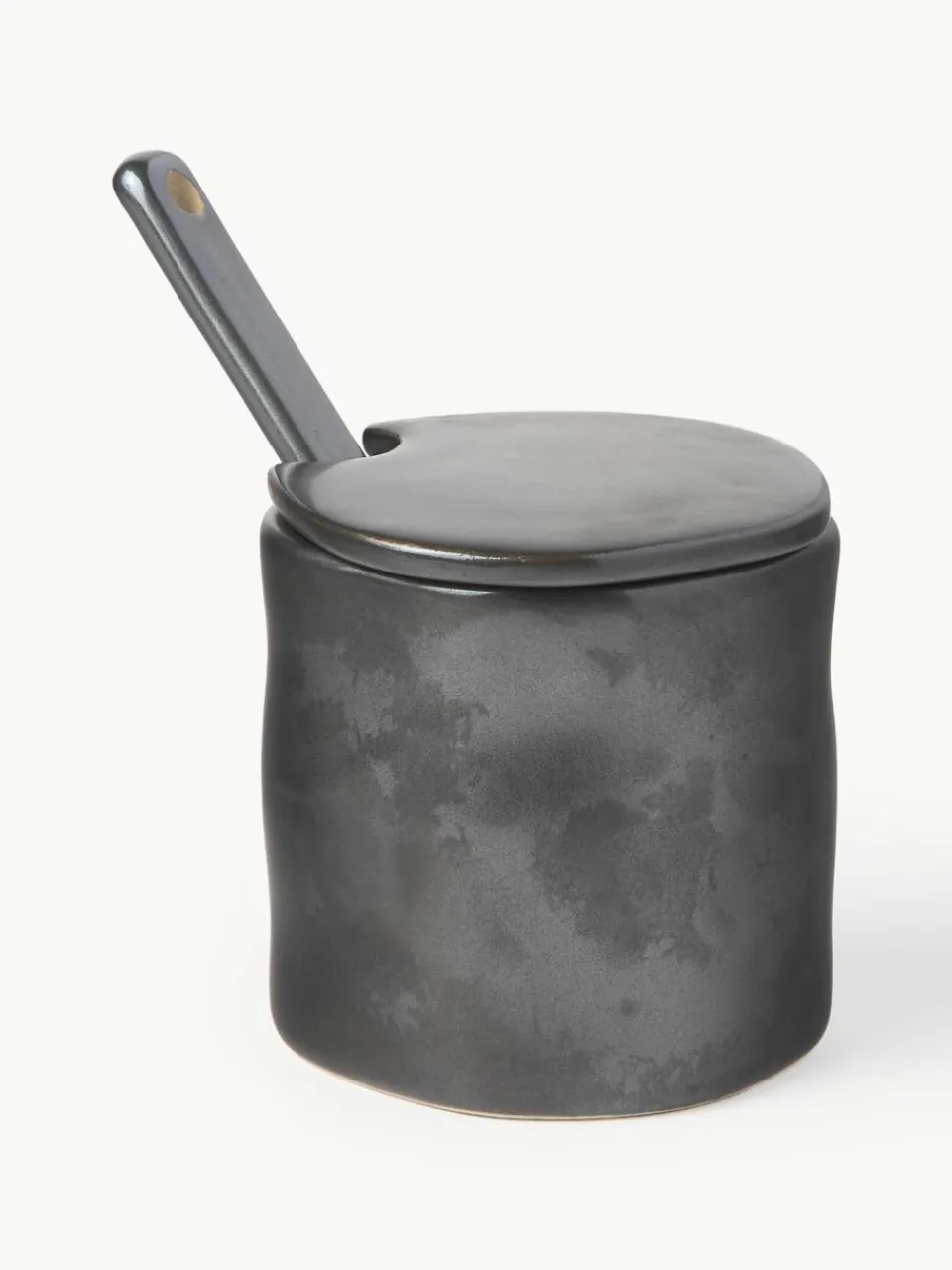 Opbergpot Flow met opscheplepel, 3-delig^ferm LIVING New