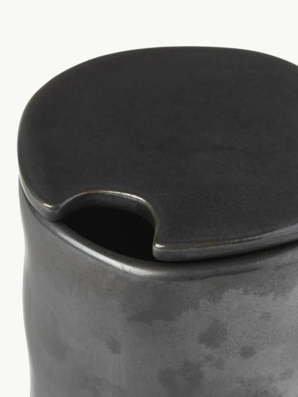 Opbergpot Flow met opscheplepel, 3-delig^ferm LIVING New
