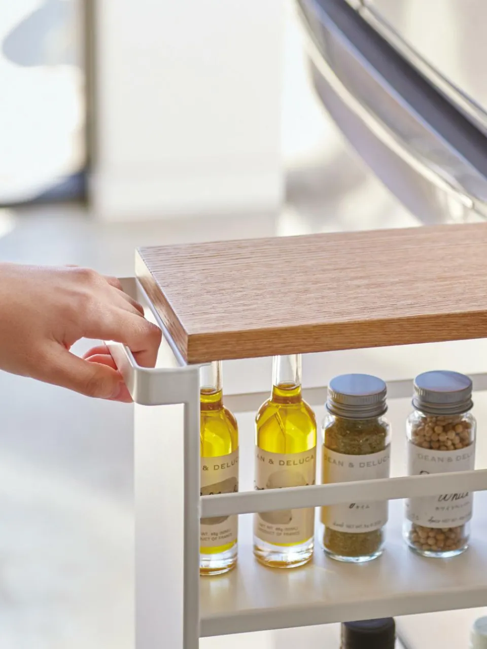 Opbergwagen Tower met handvat^Yamazaki Outlet