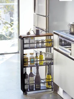 Opbergwagen Tower met handvat^Yamazaki Fashion