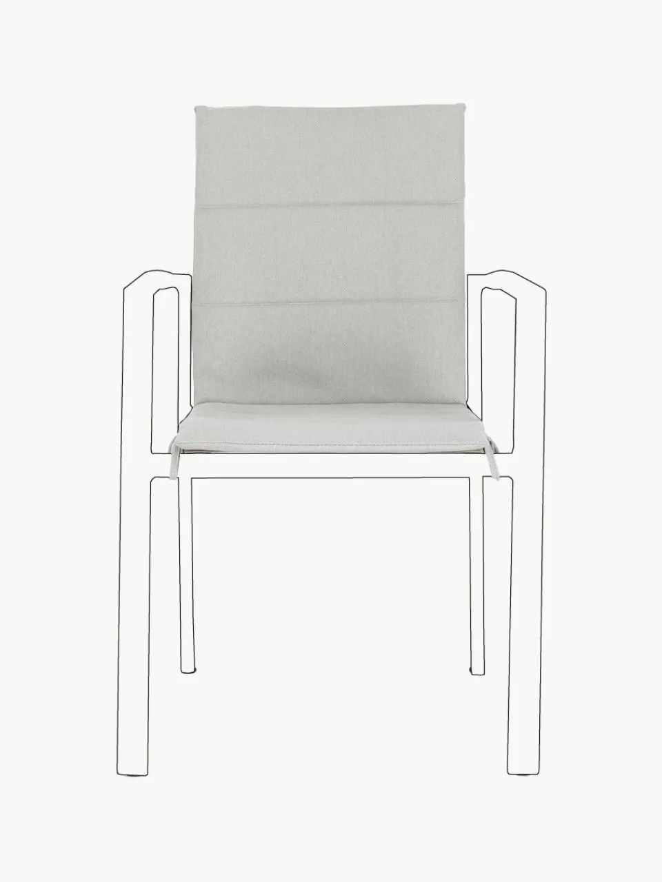 Outdoor stoelkussen Konnor^Bizzotto Online