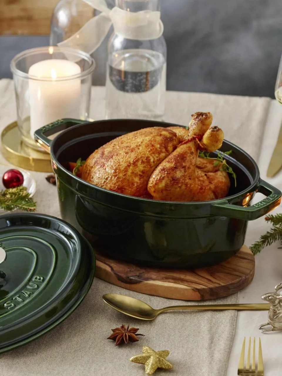 Ovale braadpan La Cocotte uit gietijzer^Staub Outlet