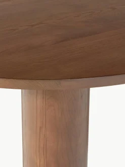 Ovale eettafel Dunia van eikenhout, 180 x 110 cm^Westwing Collection Fashion