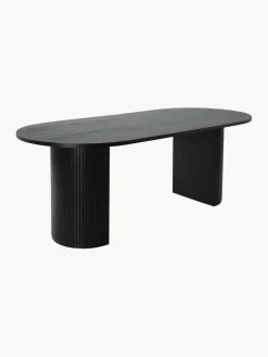 Ovale houten eettafel Bianca, 200 x 90 cm^Westwing Sale
