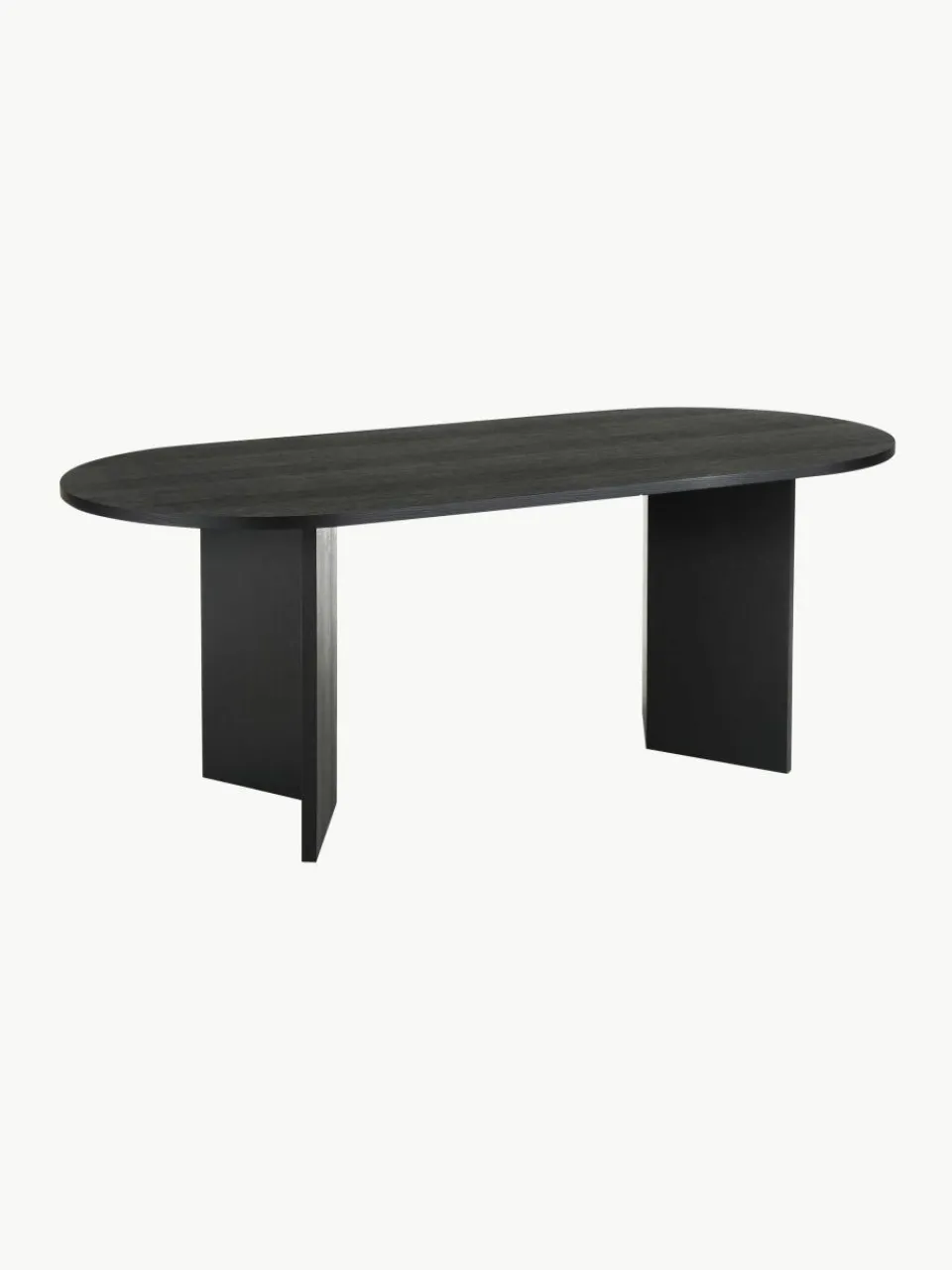 Ovale houten eettafel Toni, 200 x 90 cm^Westwing Collection Online