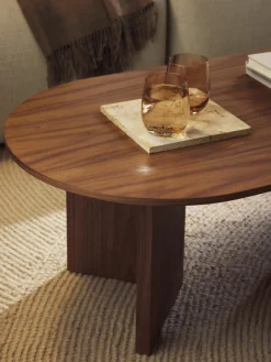Ovale houten salontafel Toni^Westwing Collection Sale