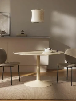 Ovale marmeren eettafel Miley, 120 x 90 cm^Westwing Collection Best