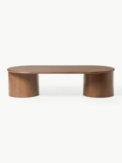 Ovale salontafel Didi van eikenhout^Westwing Collection Discount