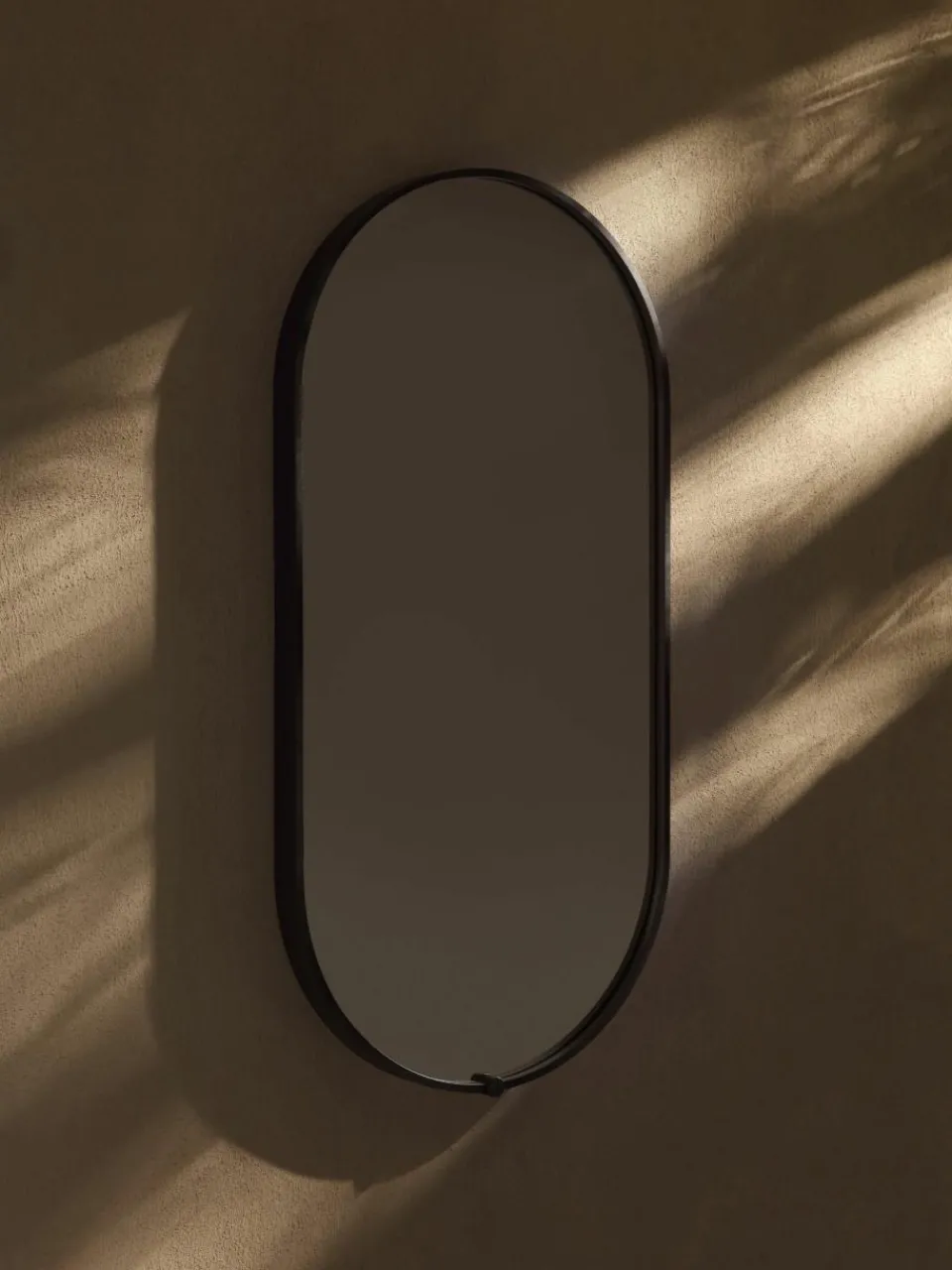 Ovale wandspiegel Avior met LED-verlichting^Vanita&Casa Fashion