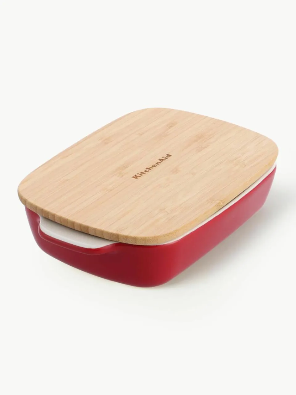 Ovenschaal Spatia met bamboe deksel^KitchenAid Online
