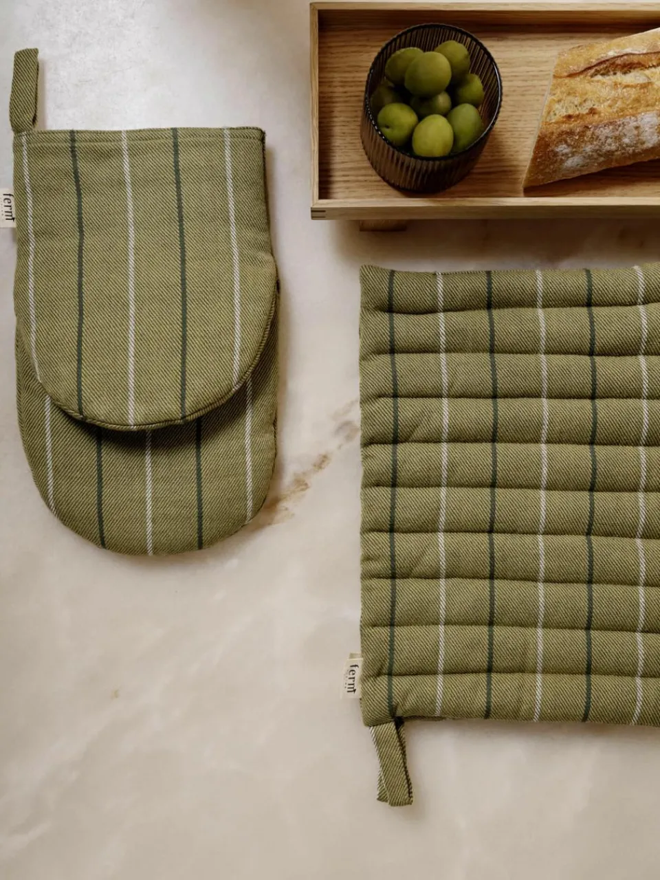 Pannenlappen Ito van biokatoen, 2 stuks^ferm LIVING Online