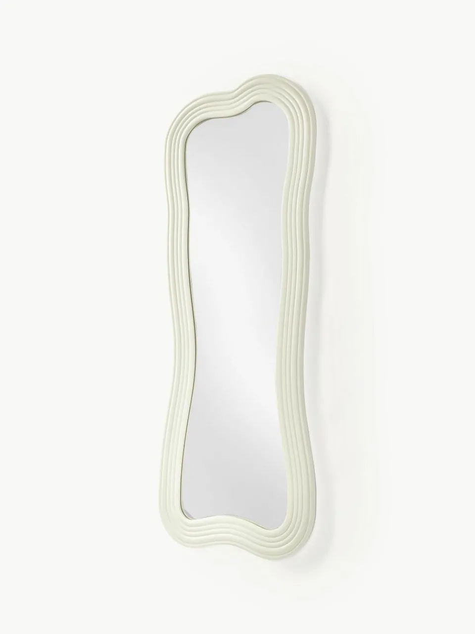 Passpiegel Cosimo met golvende lijst^Westwing Collection Fashion