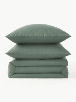 Perkal katoenen dekbedovertrek Elsie^Westwing Collection Discount