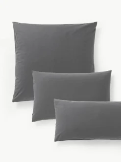 Perkal katoenen kussensloop Elsie^Westwing Collection Discount