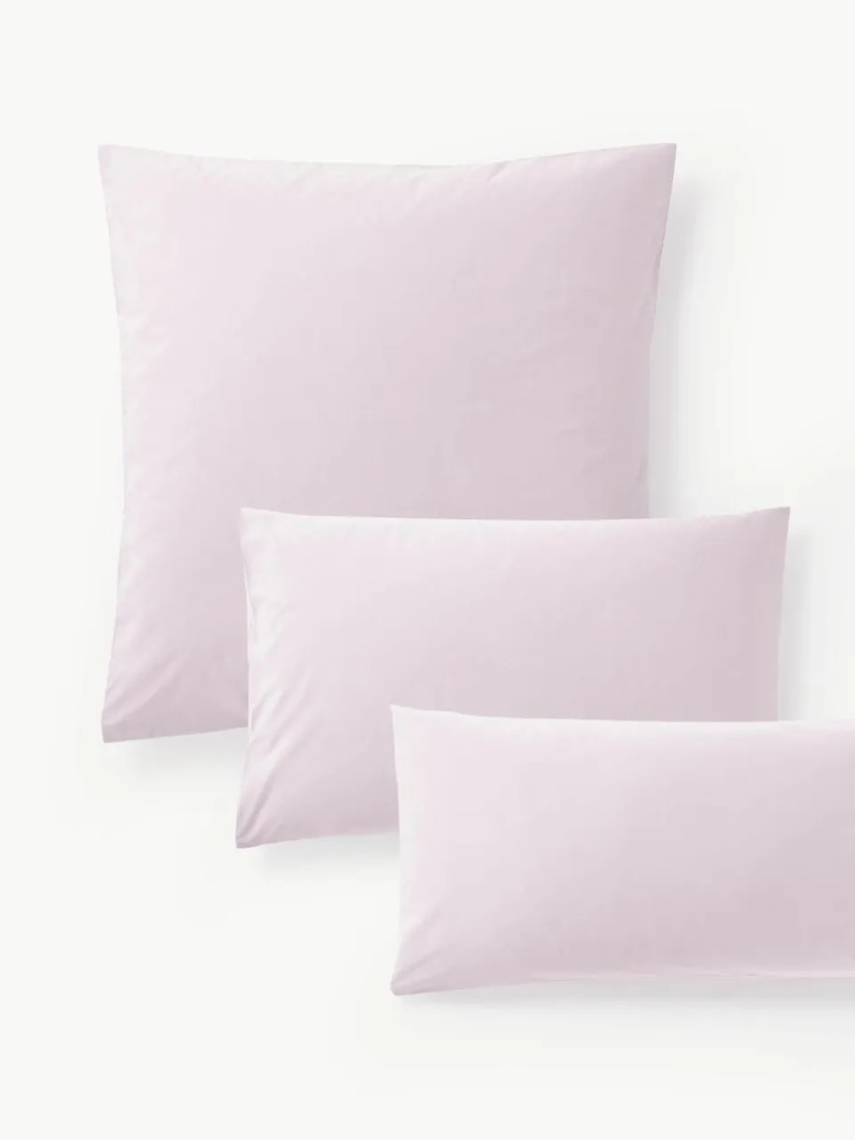 Perkal katoenen kussensloop Elsie^Westwing Collection New
