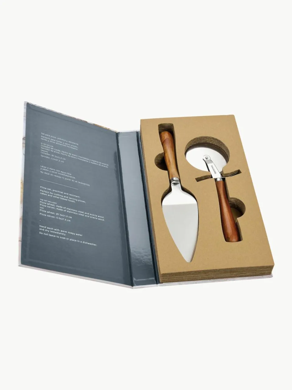 Pizzasnijder en lifter Belli, set van 2^ANDREA HOUSE New