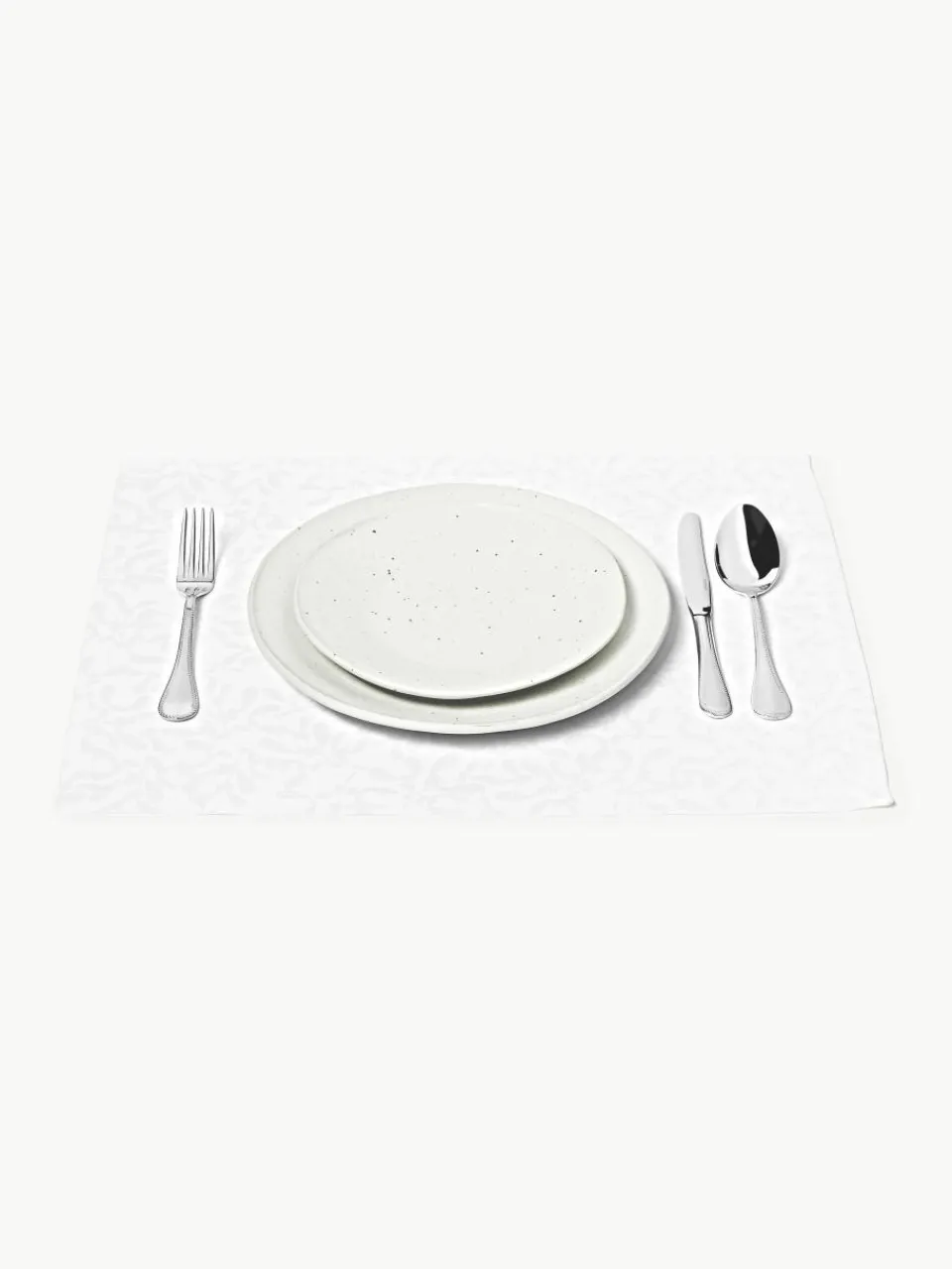 Placemats Hollyn met winters motief, 2 stuks^Westwing Collection New
