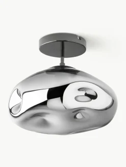 Plafondlamp Amora van gespiegeld glas^Westwing Collection Fashion