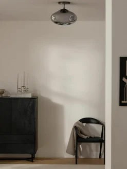 Plafondlamp Amora van gespiegeld glas^Westwing Collection Fashion