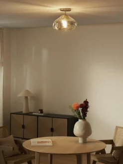 Plafondlamp Amora van glas^Westwing Collection Hot