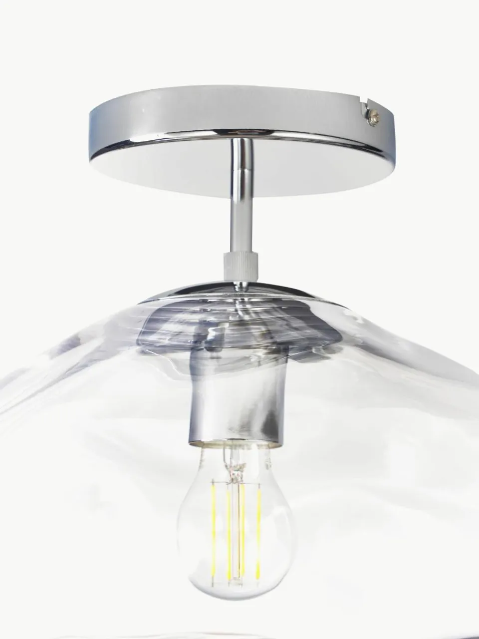 Plafondlamp Amora van glas^Westwing Collection Online