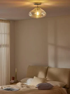 Plafondlamp Amora van iriserend glas^Westwing Collection Online