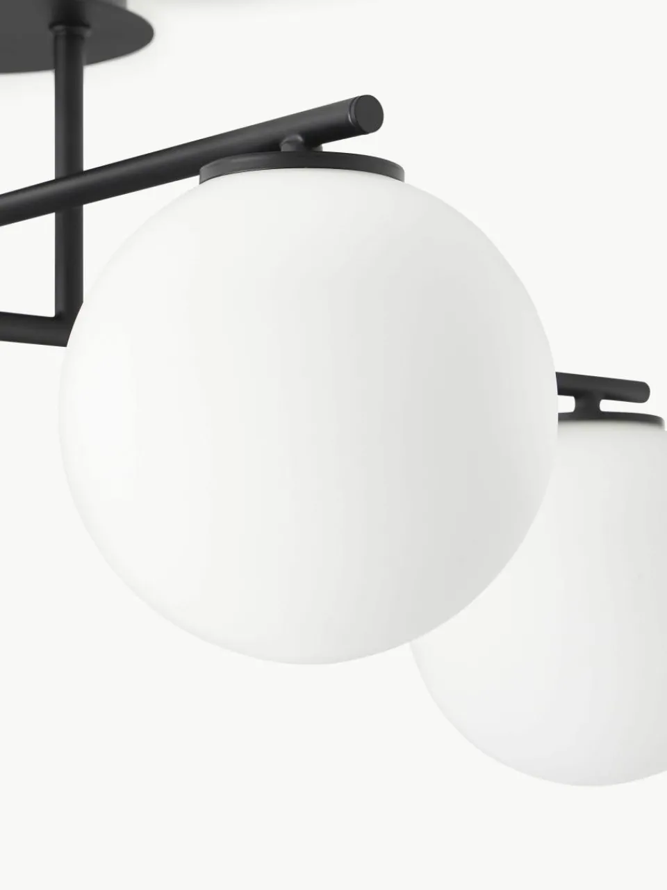 Plafondlamp Atlanta van opaalglas^Westwing Collection Sale