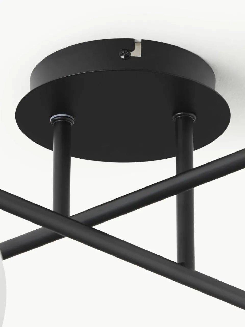 Plafondlamp Atlanta van opaalglas^Westwing Collection Sale