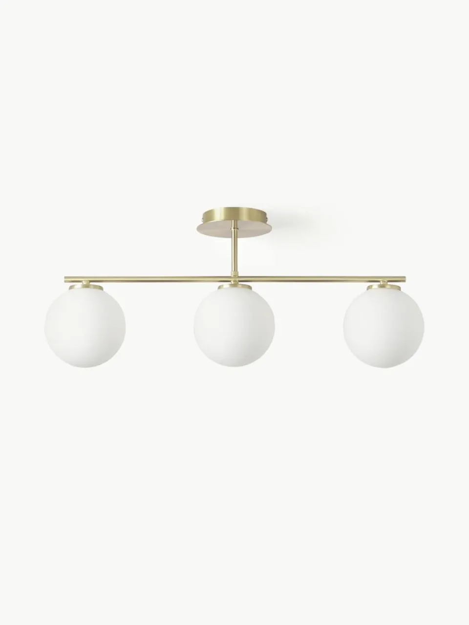 Plafondlamp Atlanta van opaalglas^Westwing Collection Online
