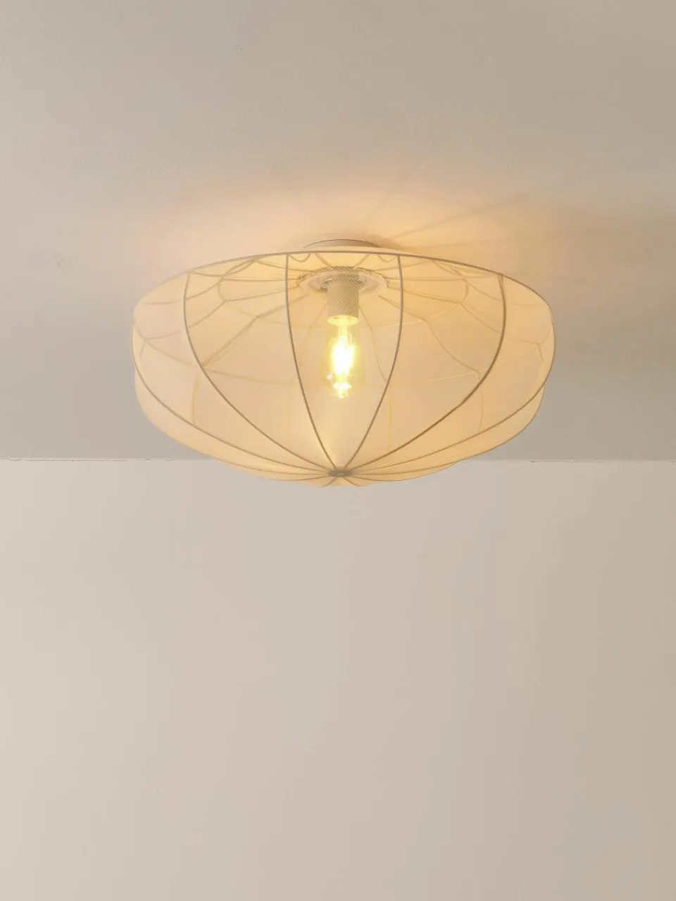 Plafondlamp Beau van netstof^Westwing Collection Fashion