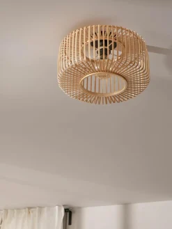 Plafondlamp Bromo van bamboehout^Good & Mojo Hot