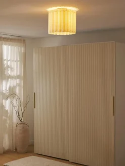 Plafondlamp Lucina van linnen^Westwing Collection Discount