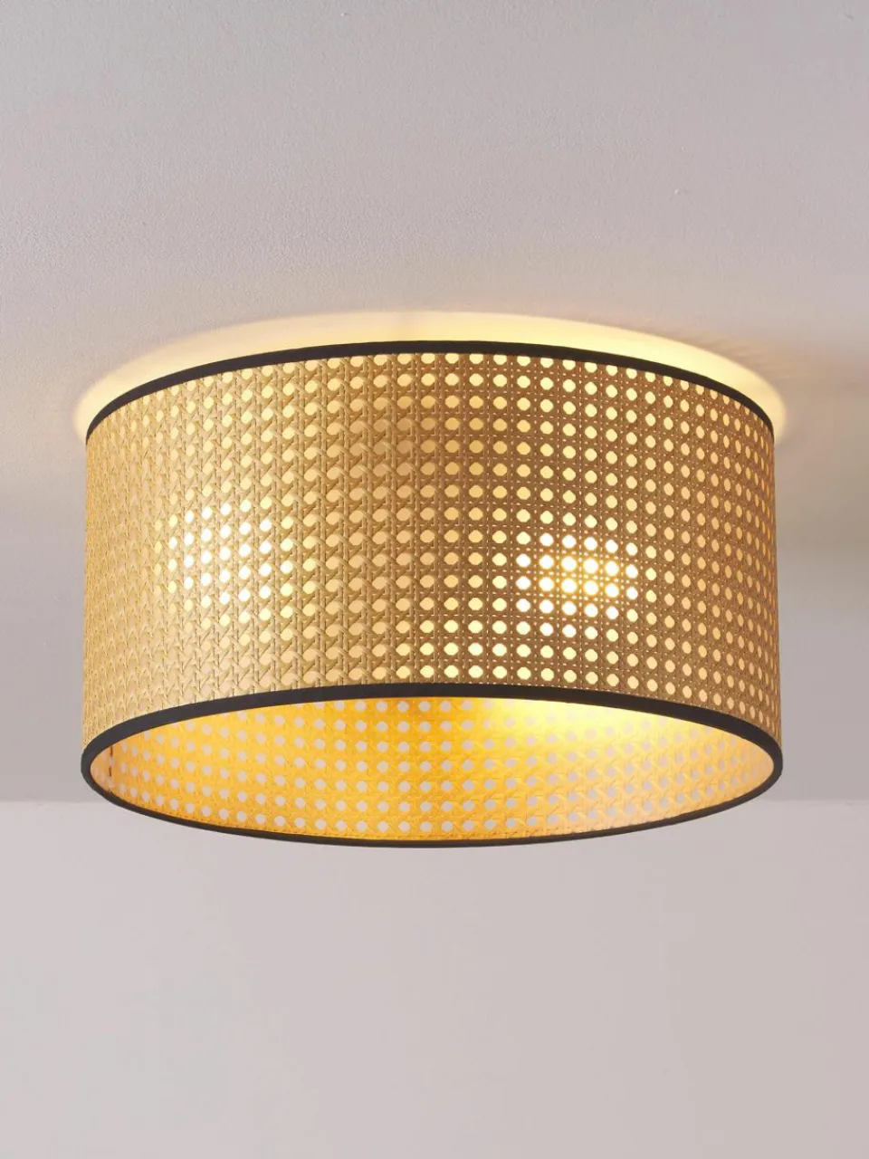 Plafondlamp Vienna van Weens vlechtwerk^Westwing Collection Fashion