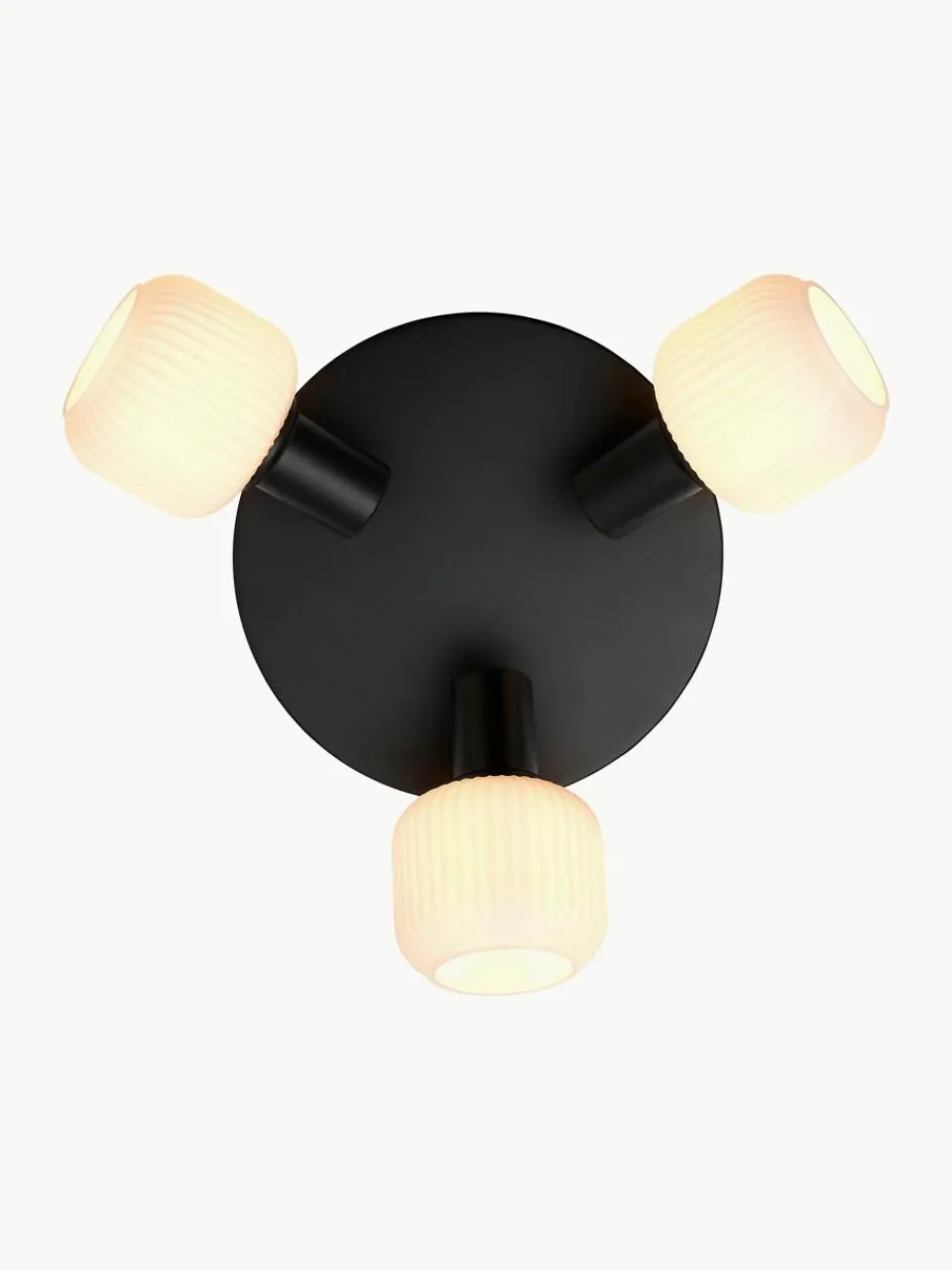 Plafondspot Milford Mini van mondgeblazen opaalglas^Westwing Sale