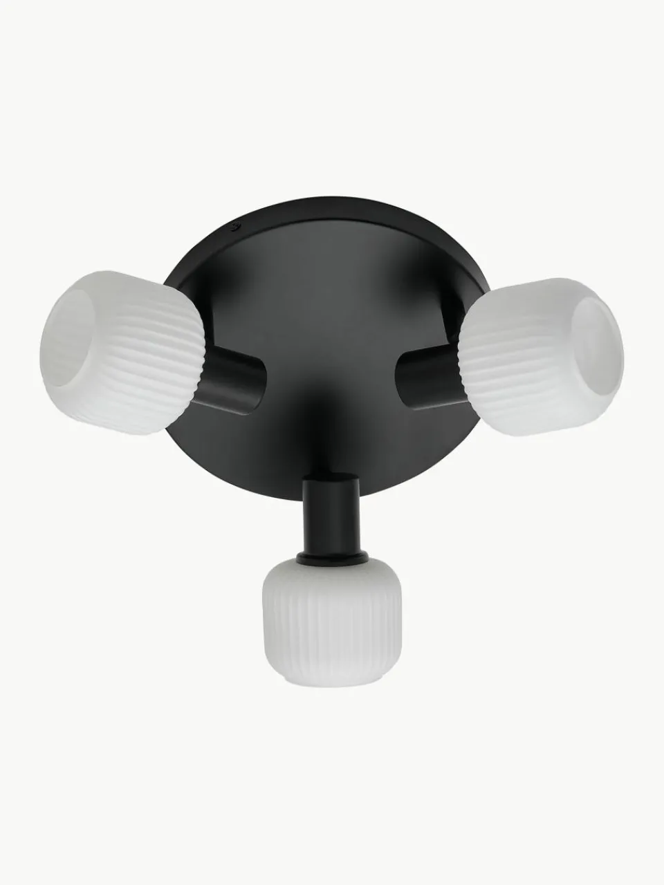 Plafondspot Milford Mini van mondgeblazen opaalglas^Westwing Sale